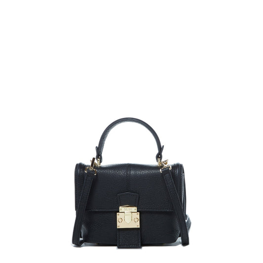 SUSU Leather Backpack for Women Convertible Crossbody Bag Black Purse