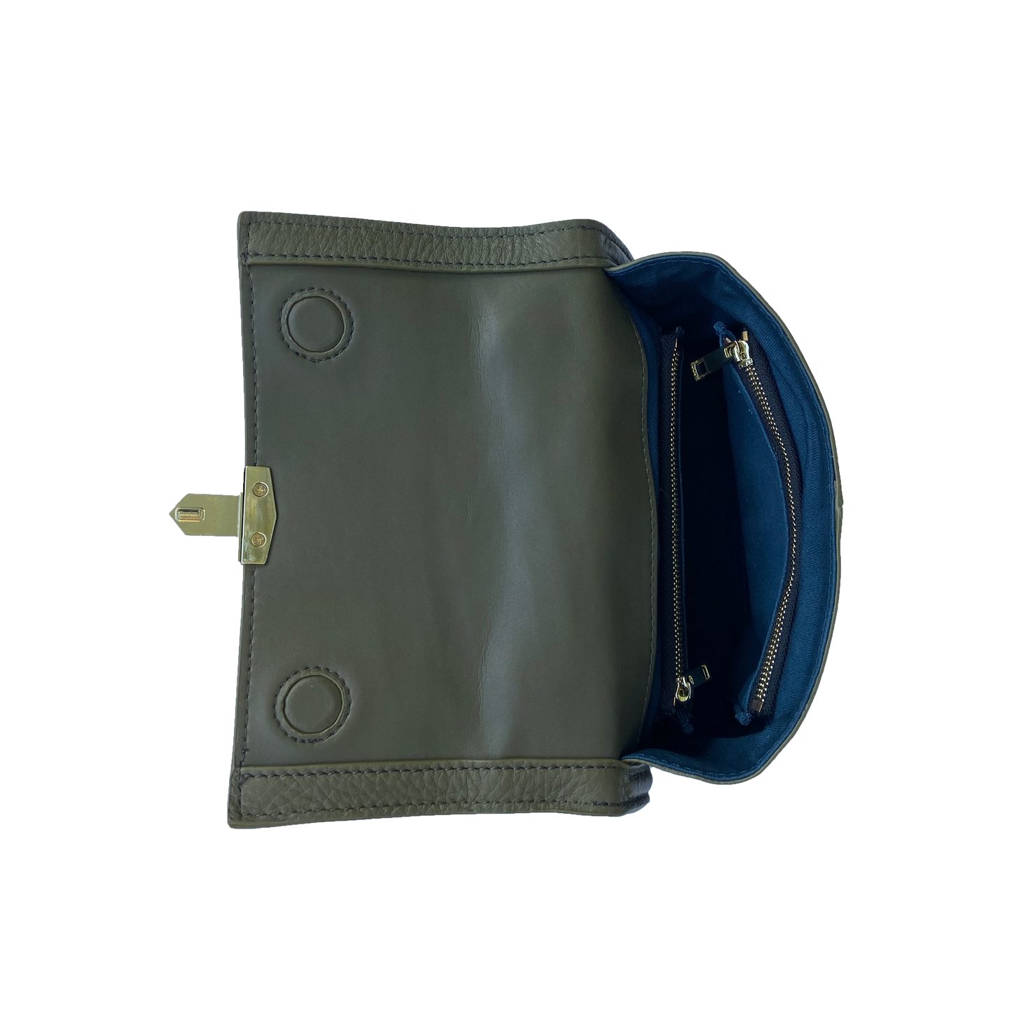 SUSU Leather Backpack for Women Convertible Crossbody Bag Olive Green Purse